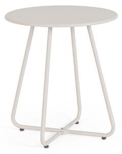 Tavolino da Esterno Ø45x50h cm in Acciaio Jable Sand