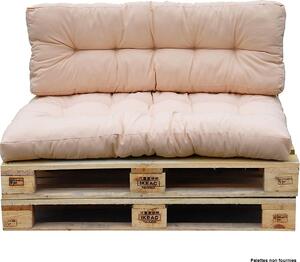 Set di 2 cuscini da esterno color talpa Red deco RIOUTA