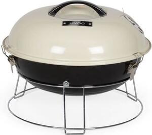Barbecue a carbonella 38 cm beige Livoo DOC301