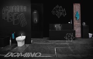 Monocomando lavabo Domino cromato con scarico and1/4