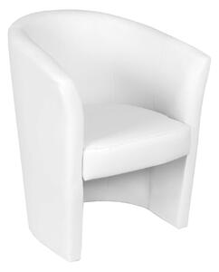 Poltrona Ago, 64x63h76 cm, Bianco