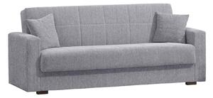 Divano letto 3 posti Ambrogino, 212x80h87 cm, Grigio