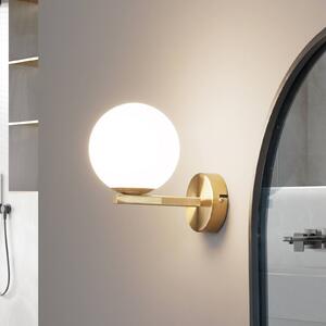 Applique da parete Bidolo Lucande, dimmerabile, Ottone / Oro, Bagno, Metallo, Applique