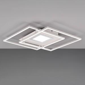 Trio Lighting Via plafoniera LED CCT dim telecomando bianco