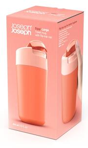 Tazza da viaggio arancione 450 ml Sipp - Joseph Joseph