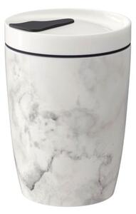 Tazza da viaggio in porcellana bianca e grigia Villeroy & Boch , 290 ml Like To Go - like | Villeroy & Boch