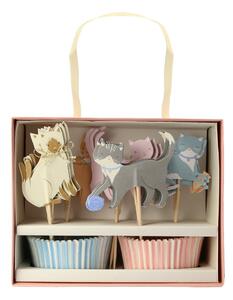 Cupcake di carta in set da 24 Cute Kittens - Meri Meri