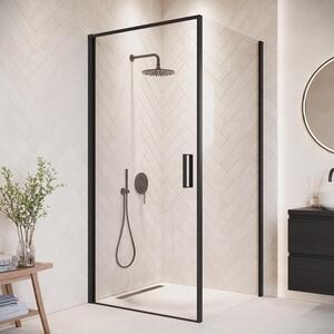 Cabina Doccia Alava - 90x90cm - Nero - Vetro di sicurezza