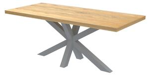 Tavolo da cucina Salomone in legno massello