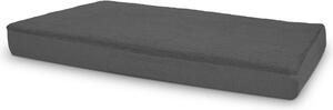 100 x 65 x 10 cm cuscino ergonomico per cani taglia L, colore nero