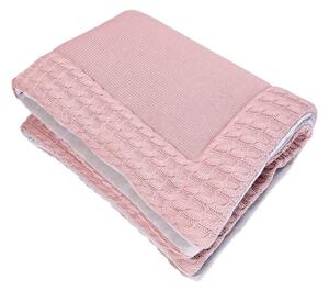 Tappeto da gioco in cotone rosa, 70 x 90 cm - Kindsgut