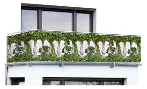Schermo per balcone in plastica verde 500x85 cm - Maximex