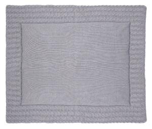 Tappeto da gioco in cotone grigio, 70 x 90 cm - Kindsgut