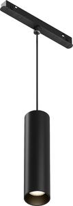 Maytoni Focus sistema di binari magnetici EXILITY 48V LED a sospensione, luce a sospensione 12W 3000K Nero 90Ra Bianco caldo