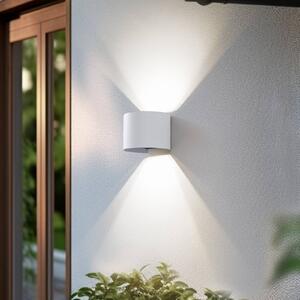 Lindby Smart LED applique da esterno Dara bianco rotondo CCT RGB Tuya