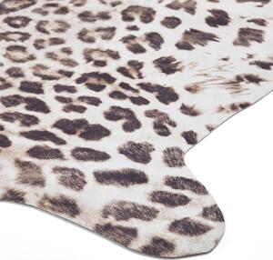 Tappeto marrone/beige 155x130 cm Faux Leopard - Think Rugs