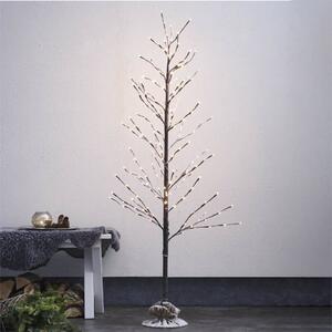 STAR TRADING Albero decorativo a LED Tobby Tree IP44 marrone altezza 150cm