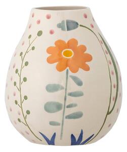 Vaso in gres dipinto a mano color crema (altezza 17 cm) Taza - Bloomingville