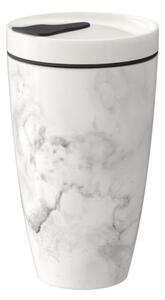 Tazza da viaggio in porcellana bianca e grigia Villeroy & Boch , 350 ml Like To Go - like | Villeroy & Boch