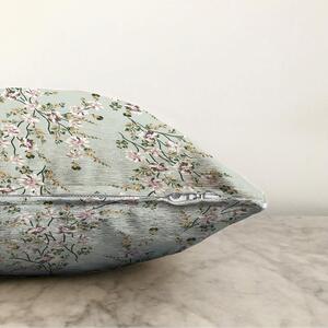 Federa verde in misto cotone Bloom, 55 x 55 cm - Minimalist Cushion Covers