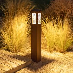 Les Jardins Lampione a LED Tradition Sensor Corten 90cm