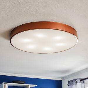 TEMAR LIGHTING Plafoniera Cleo 800, sensore, Ø 78cm rame