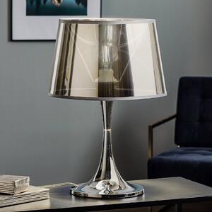 Ideallux Lampada da tavolo London Cromo altezza 48,5 cm