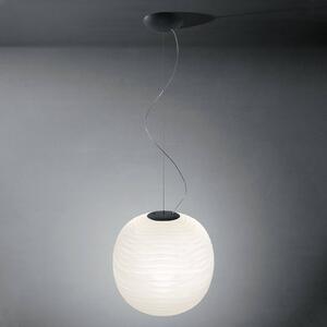 Foscarini Gem sospensione di vetro, grafite