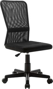 VidaXL Sedia da ufficio nera 44x52x100 cm in tessuto a rete - Sedia da ufficio - Sedie da ufficio - Sedia - Sedie