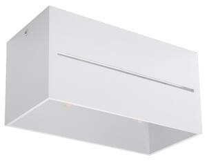 Lampada da soffitto LOBO 2 bianco 2xG9 8W alluminio 10x10x20cm Sollux Lighting