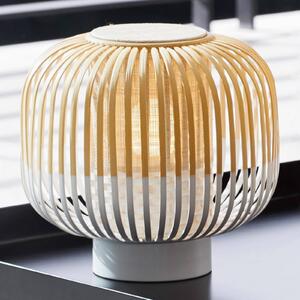 Forestier Bamboo Light S da tavolo 24 cm bianco