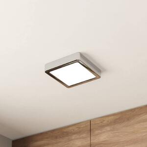 EGLO Plafoniera LED Fueva 5 IP44 3000K cromo 16x16cm