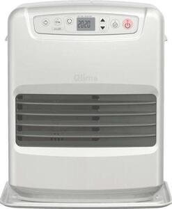 Stufa elettrica a petrolio Qlima SRE 3231C2, 3,1 KW, 120 m3, sistema anti-odore, grigio