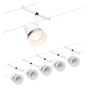 Paulmann Cone funi set base 5 luci bianco satinato