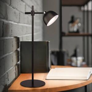 Reality Leuchten Lampada LED da tavolo Maxima, nera, altezza 41 cm, plastica