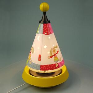 Niermann Standby Lampada tavolo+luce notte Carrousel Rainbow Rabbit