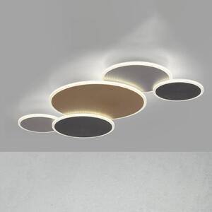 Q-Smart-Home Paul Neuhaus Q-Piato plafoniera LED 5 luci