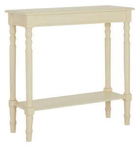 Tavolo consolle avorio in pino massiccio 30x80 cm Heritage – Premier Housewares