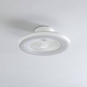 Lindby Smart LED ventilatore da soffitto Paavo, bianco, silenzioso, Tuya