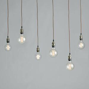 Eco-Light Groove - lampada a sospensione a ragno, vintage