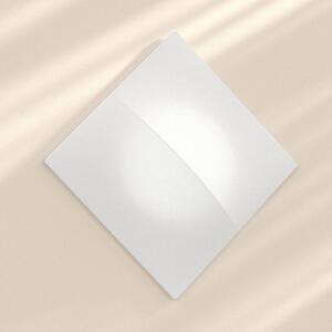 Axo Light Applique Nelly S quadrata con stoffa, 100cm