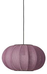 Lampada a sospensione Made By Hand, Knit-Wit 45, dimmerabile, Viola, Soggiorno, Tessuto / Tessile, Scandinavo