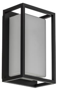 Lampade da esterno Lucande, Ilirian, Nero, Balcone, Alluminio, Moderno