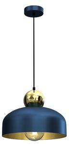 Milagro HARALD lampadario a sospensione MLP7695 blu navy / oro