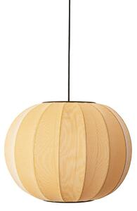 Lampada a sospensione Made By Hand, Knit-Wit 45, dimmerabile, Giallo, Soggiorno, Tessuto / Tessile, Scandinavo
