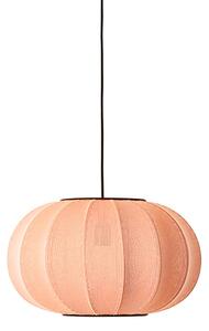 Lampada a sospensione Made By Hand, Knit-Wit 45, dimmerabile, Rosa / Rosé, Soggiorno, Tessuto / Tessile, Scandinavo