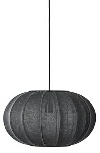 Lampada a sospensione Made By Hand, Knit-Wit 45, dimmerabile, Nero, Soggiorno, Tessuto / Tessile, Scandinavo