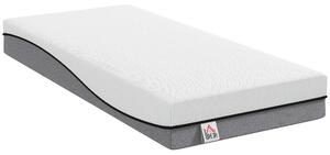 HOMCOM Materasso a molle Insacchettate, 200x90x20 cm, Grigio | Aosom Italy