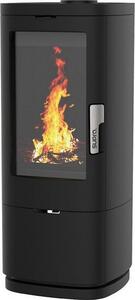 Stufa a legna in ghisa 11,5kw maonie nero Supra FR9016180B