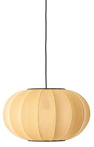 Lampada a sospensione Made By Hand, Knit-Wit 45, dimmerabile, Giallo, Soggiorno, Tessuto / Tessile, Scandinavo